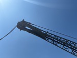 Crane Superstructure with Boom Point Section