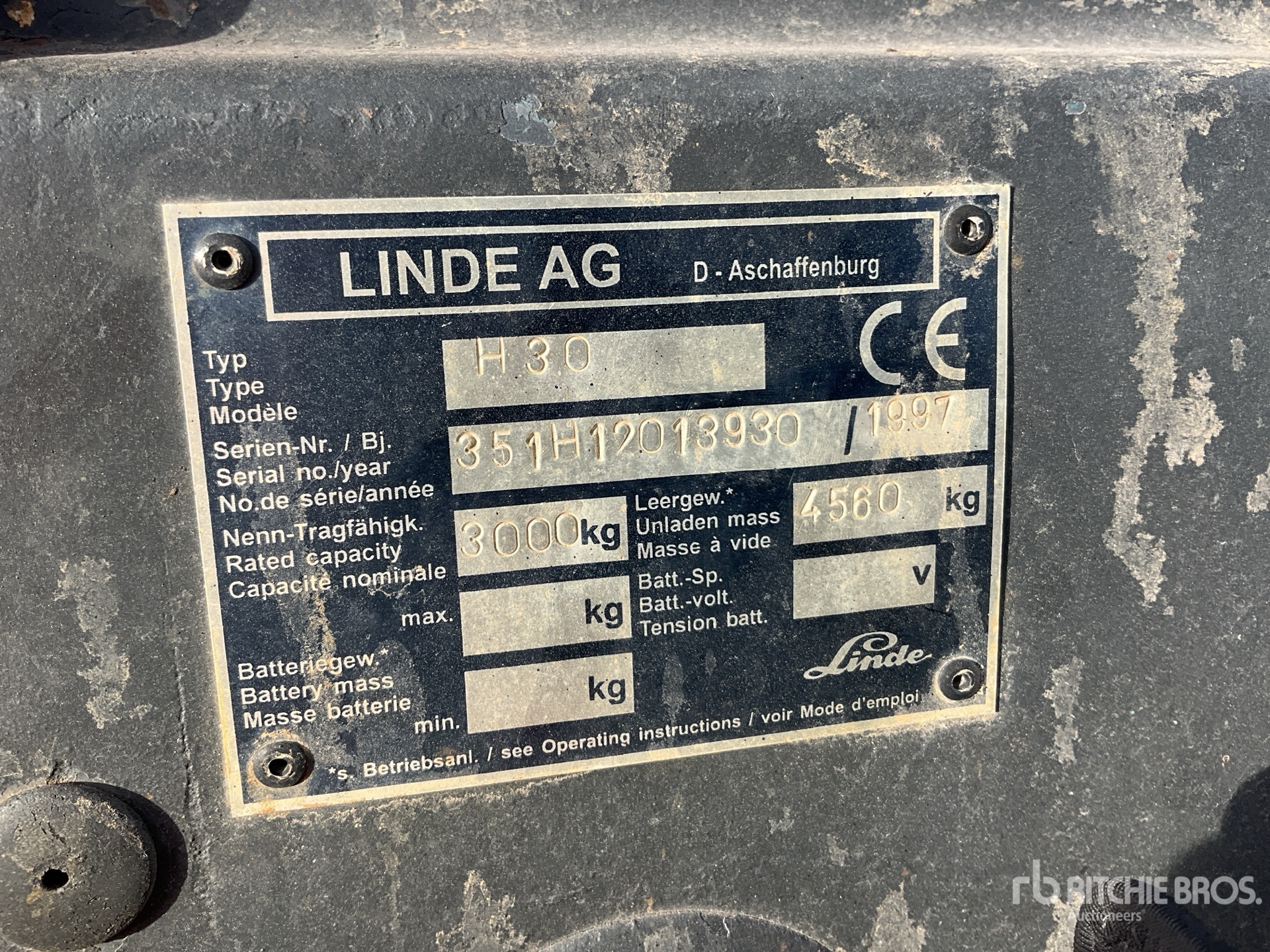 1997 Linde H30