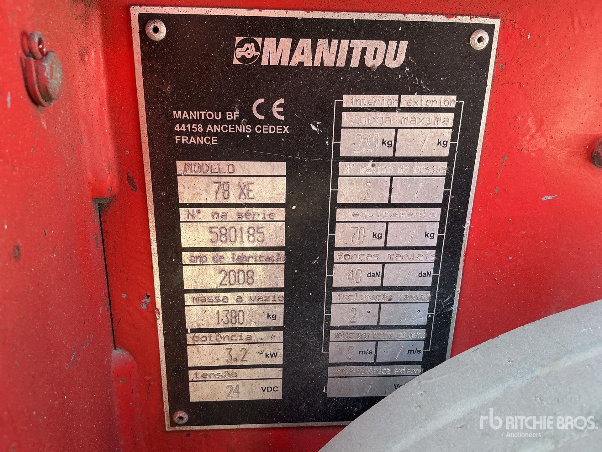 2008 Manitou 78XE