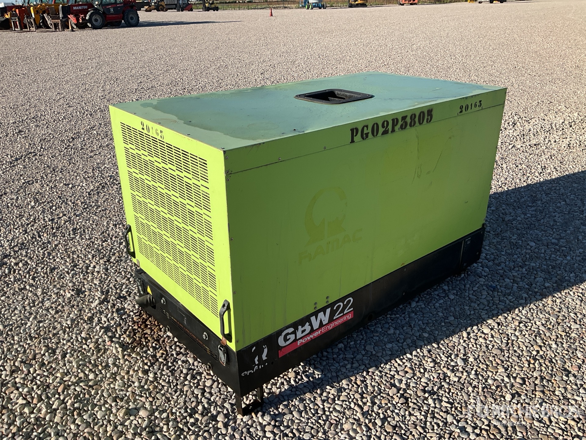 General Appearance with Picture, Left Front Corner