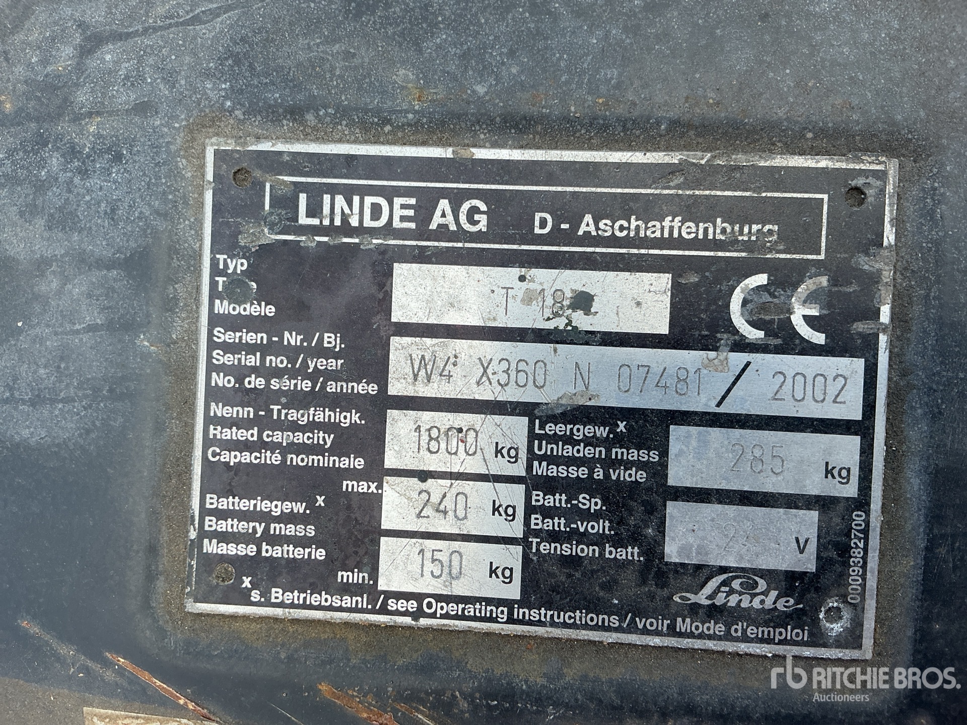 2002 Linde T18