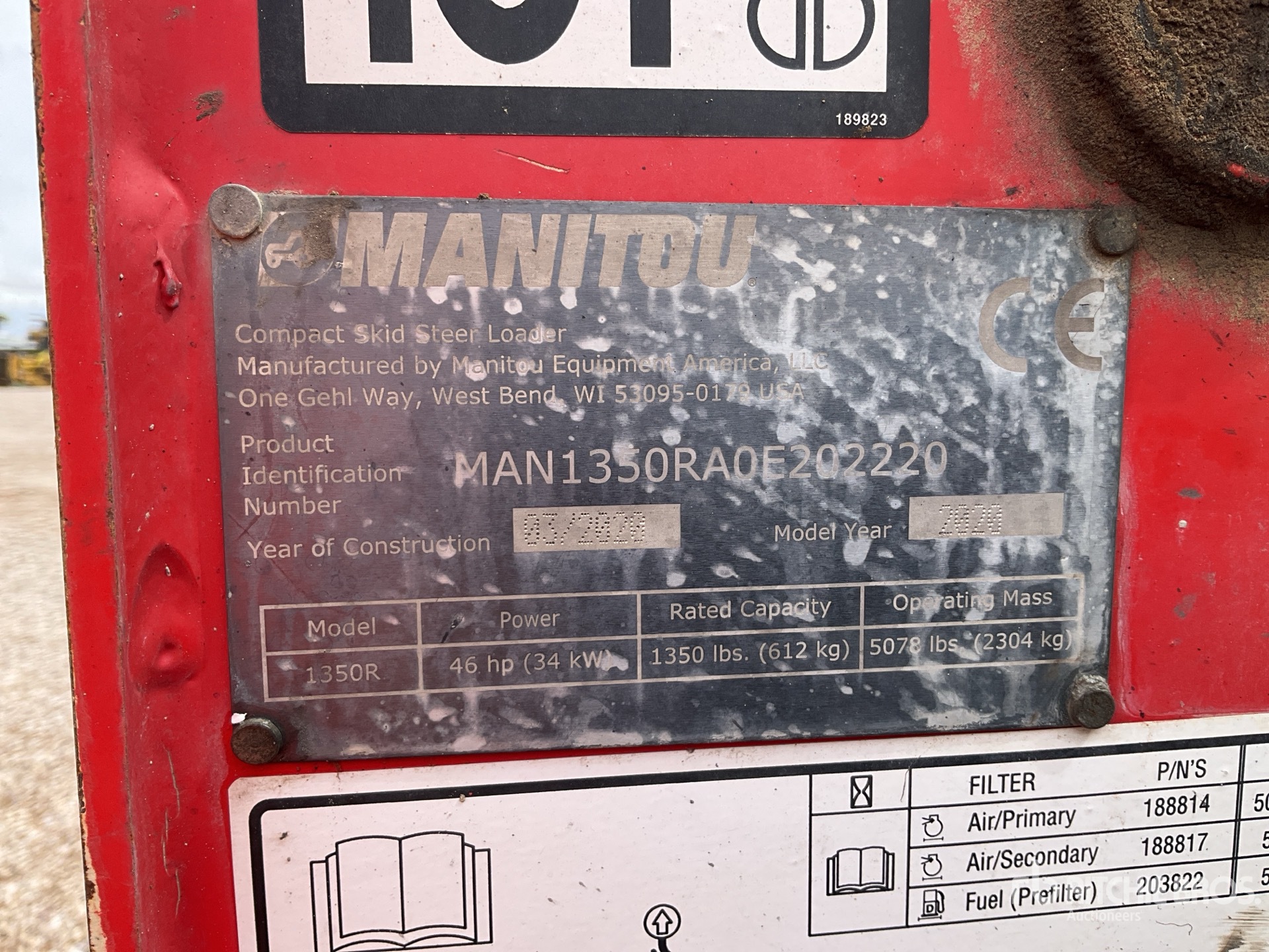 2020 Manitou 1350R