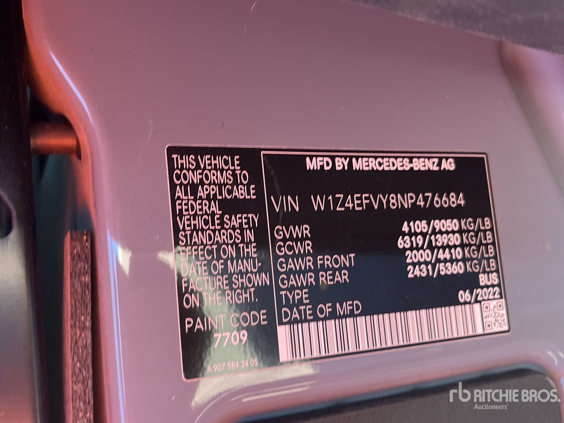 2022 Mercedes-Benz SPRINTER