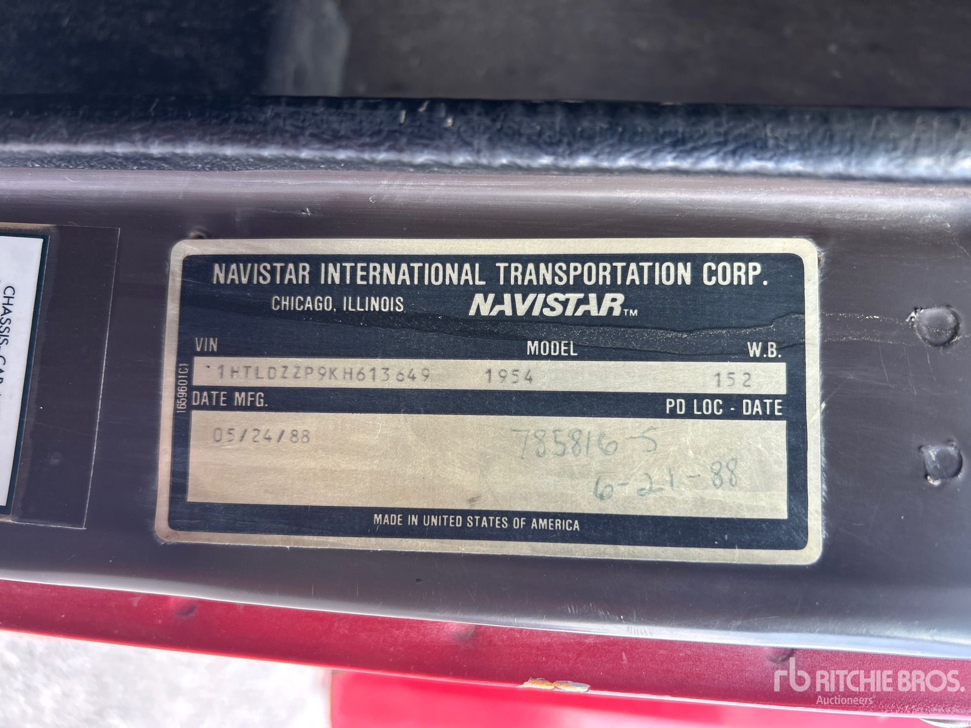 1989 International 1954
