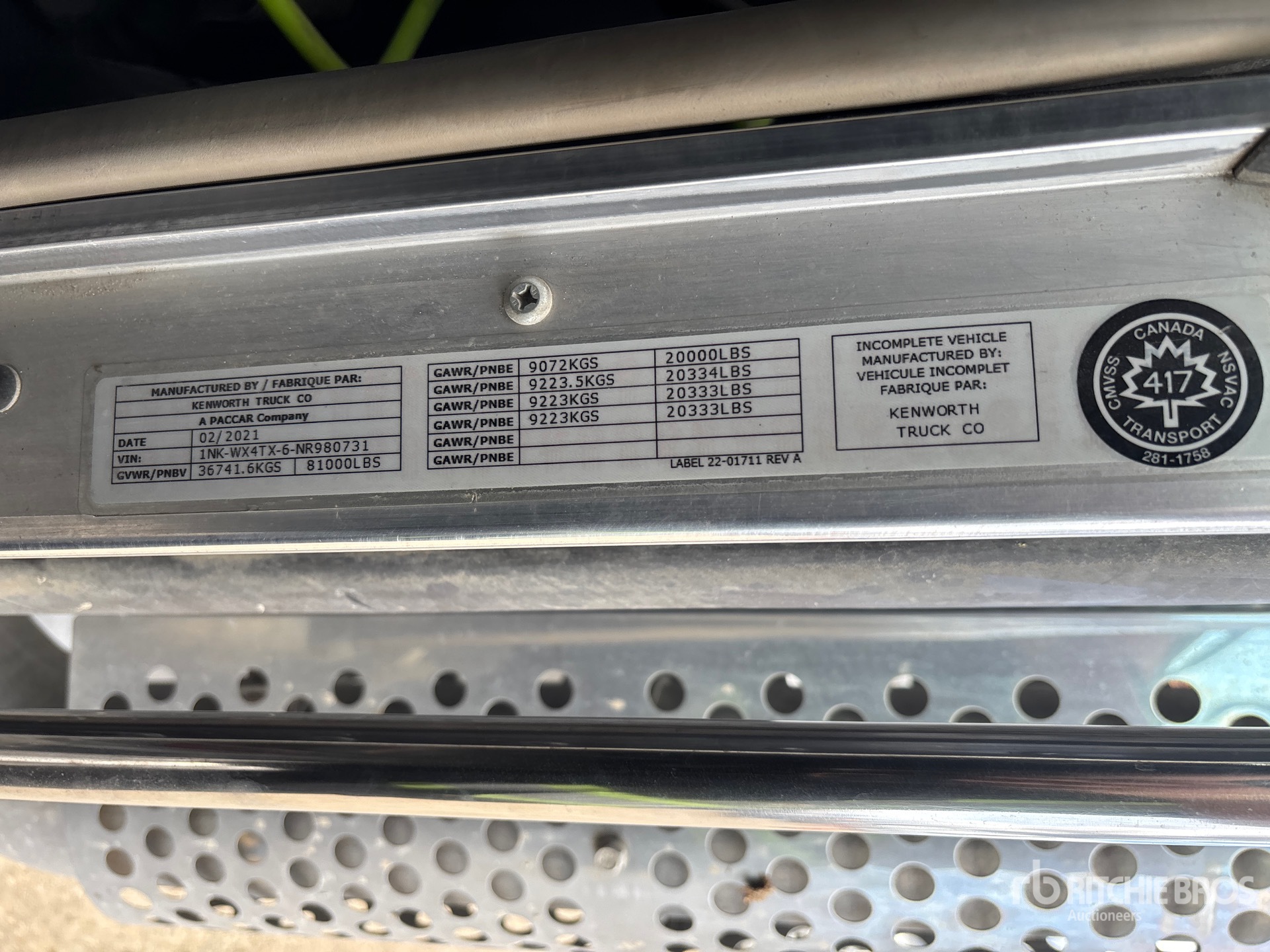 2022 Kenworth W900