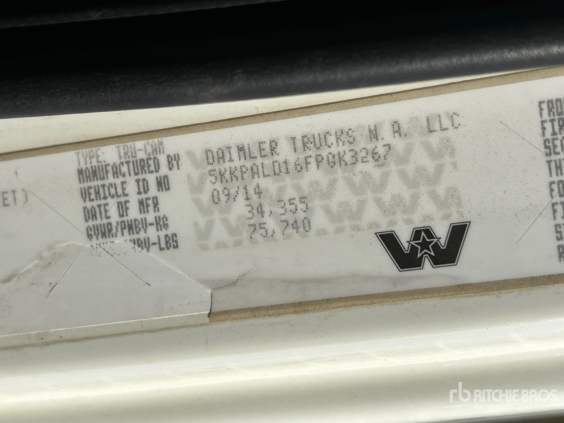 2015 Western Star 8X6 SLEEPER