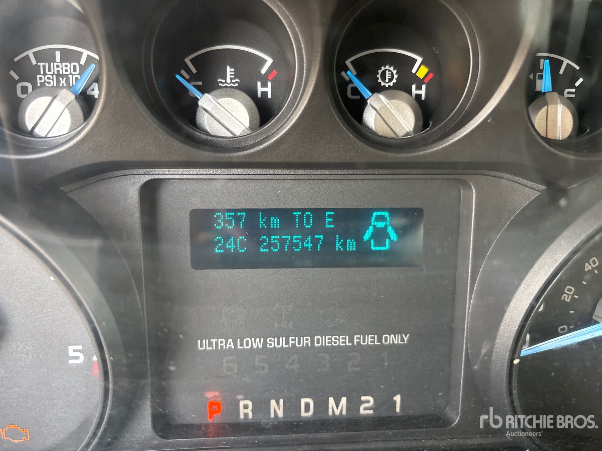 General Appearance with Hour Meter / Odometer