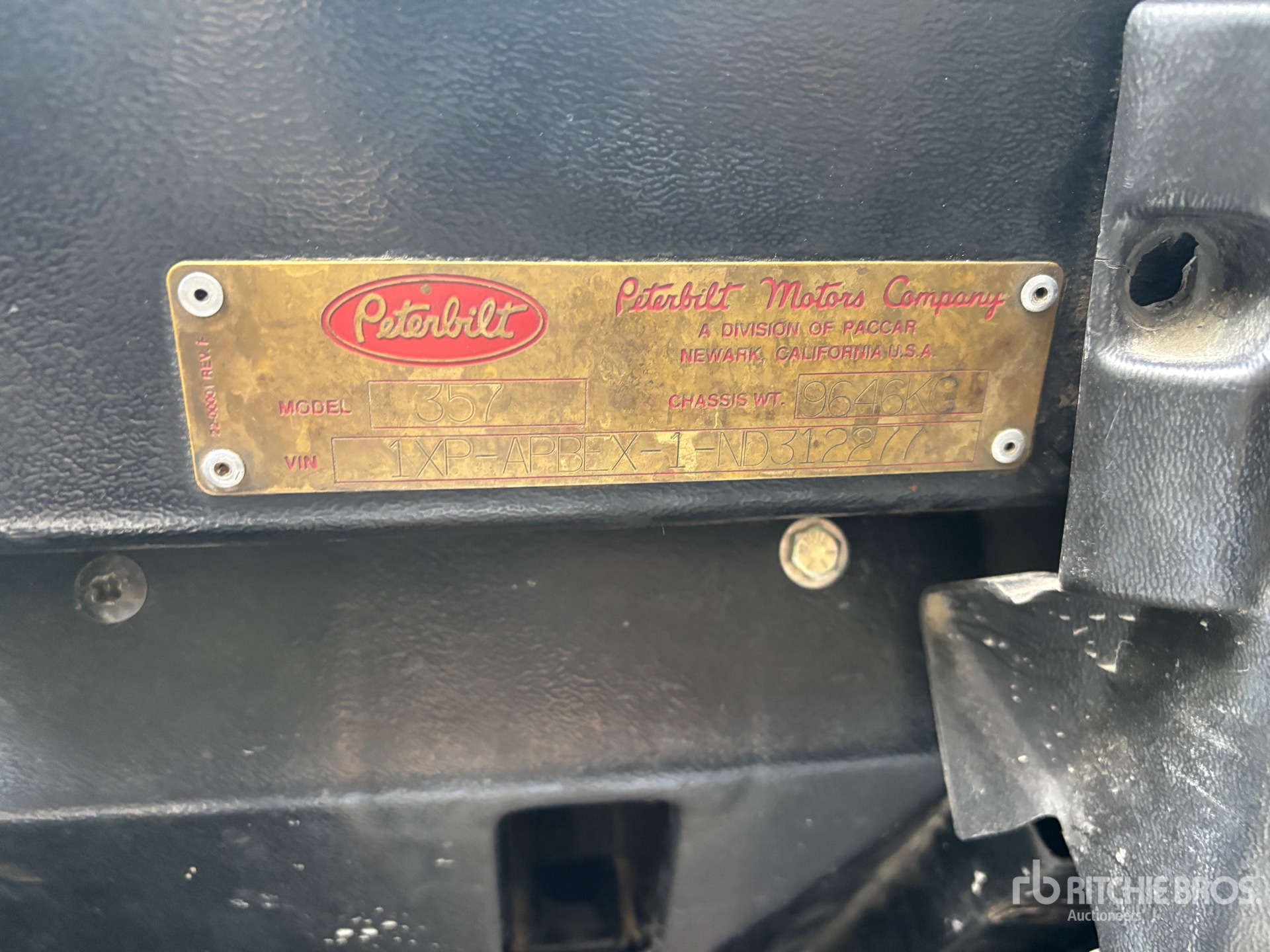 1992 Peterbilt 357