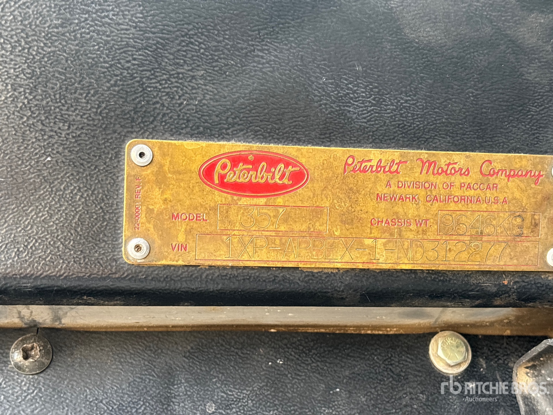 1992 Peterbilt 357