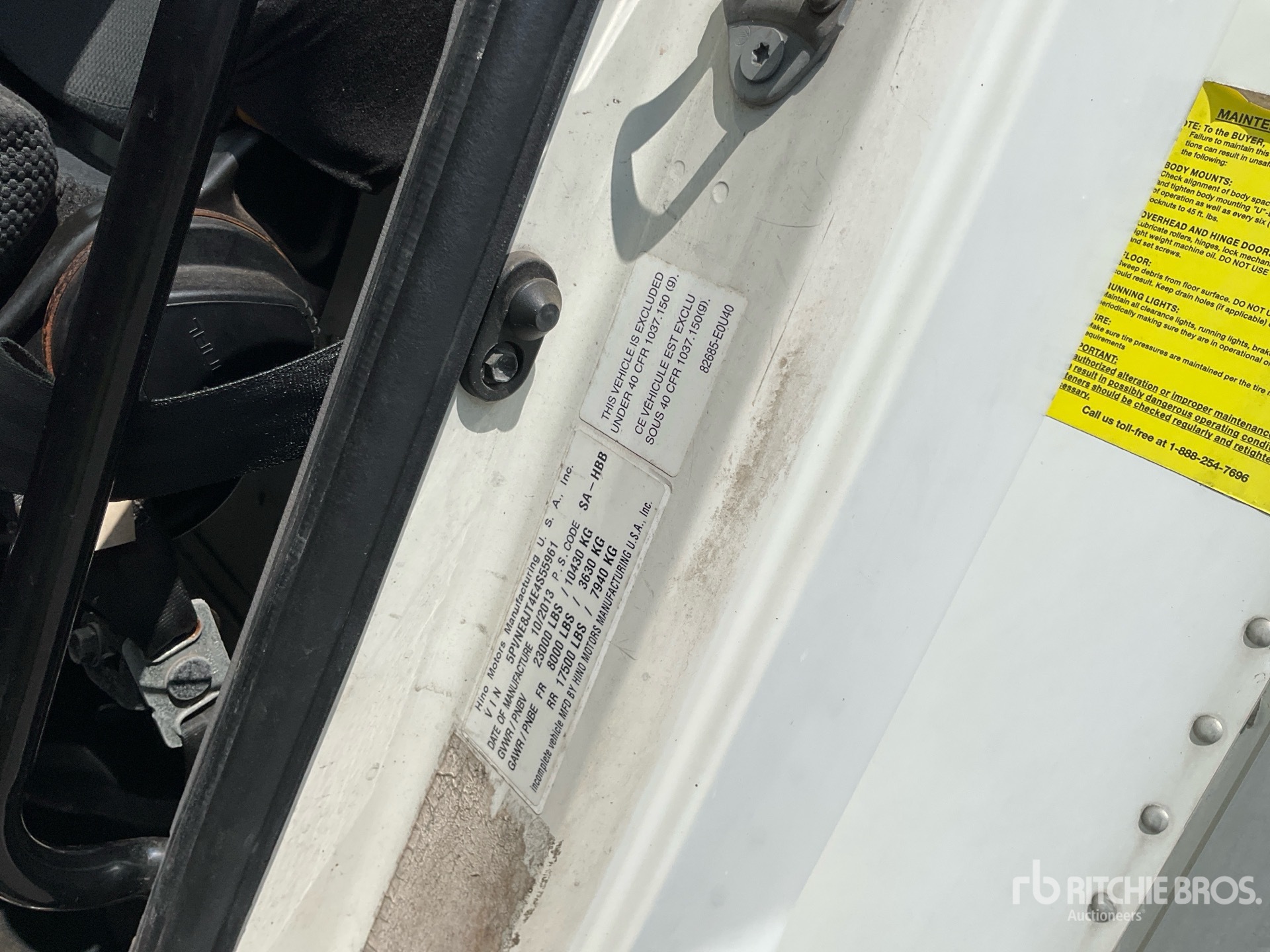 2014 Hino 268