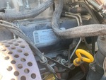 Engine with Emission Certification Label