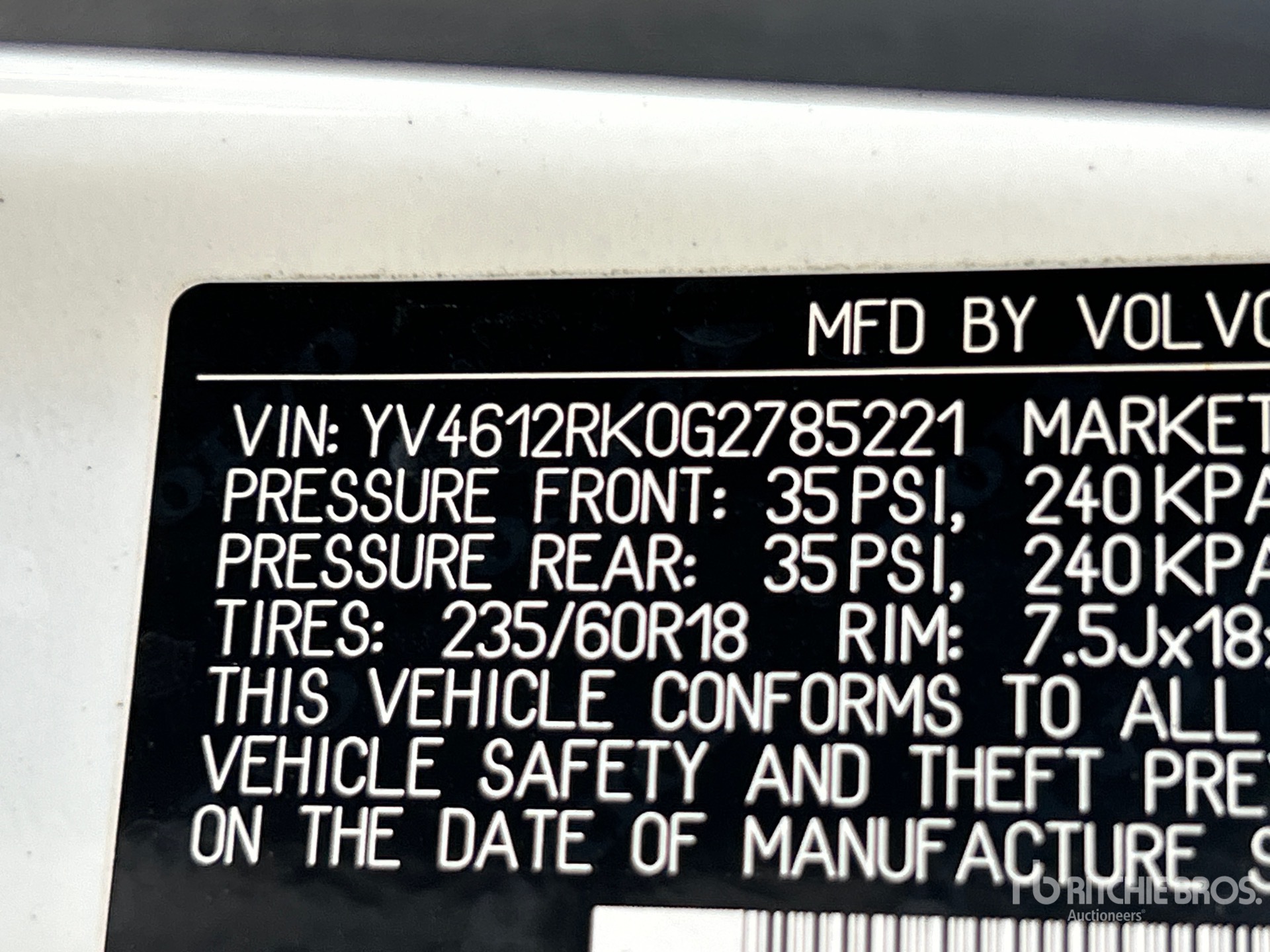 Photo of 2016 Volvo XC60