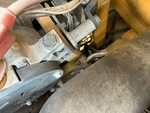Engine with A/C Compressor