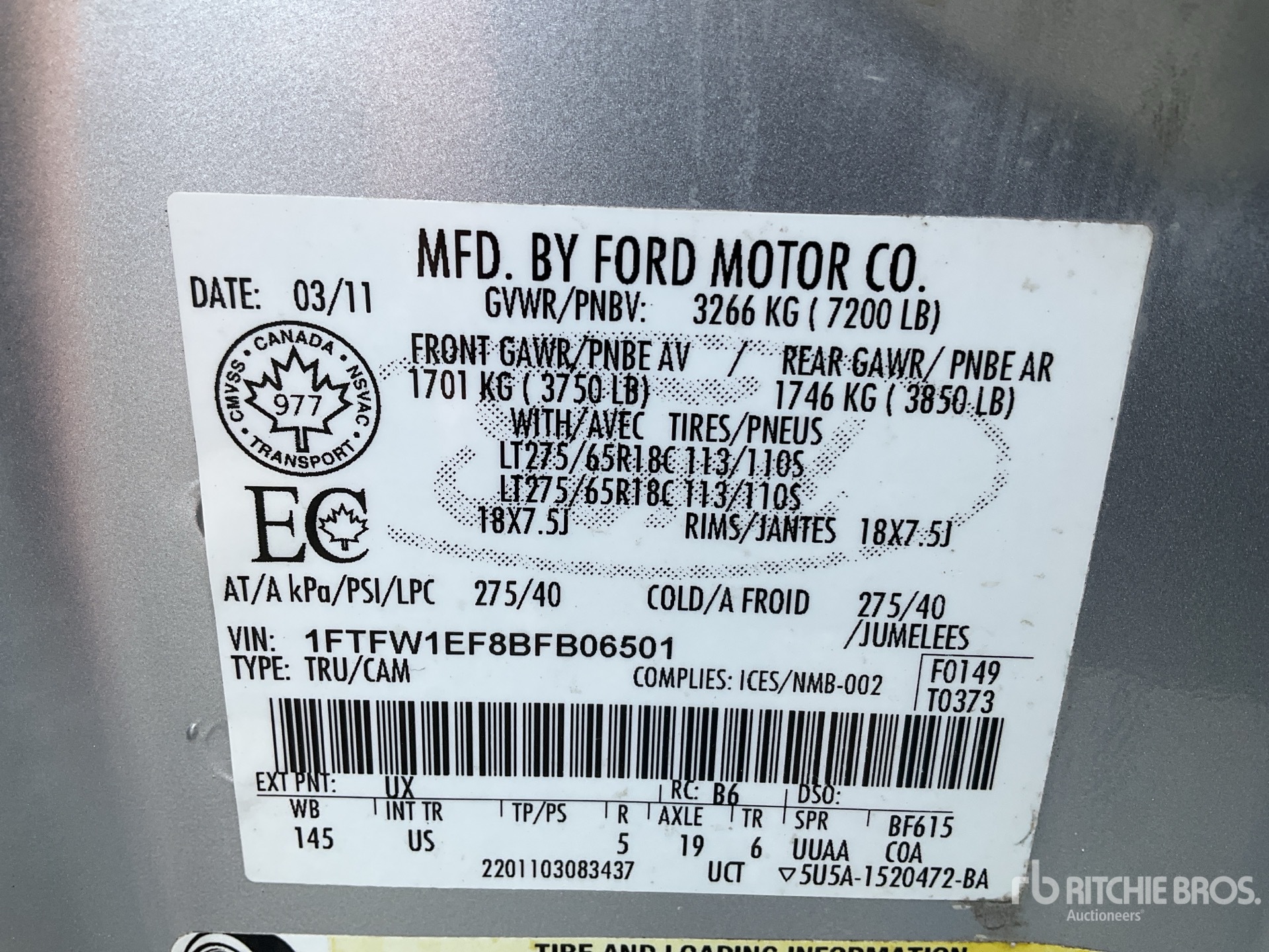 2011 Ford F-150