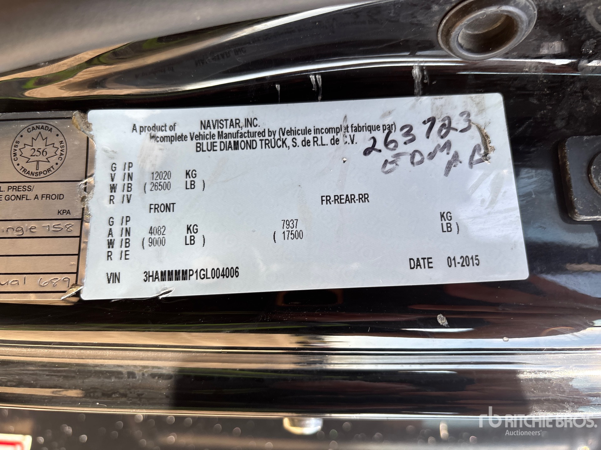 2016 International DuraStar 4300