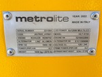 General Appearance with Unit Serial Number
