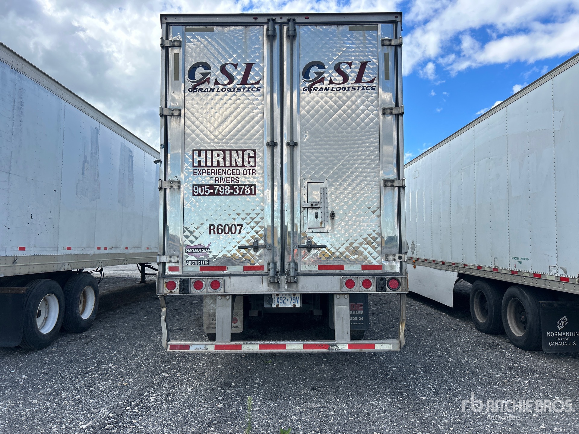 2017 Wabash 53 FT X 102 IN T/A