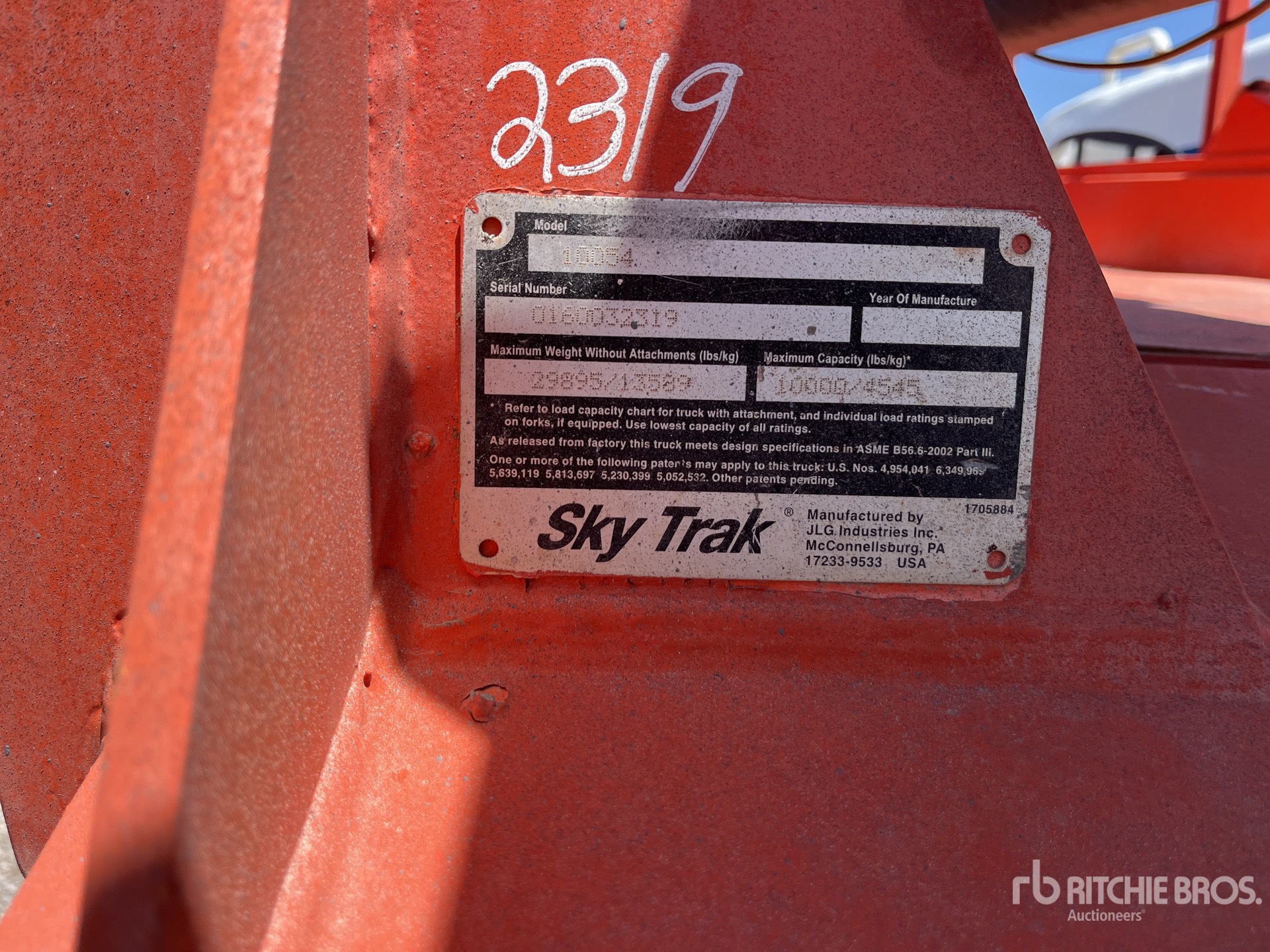 2007 JLG 10054