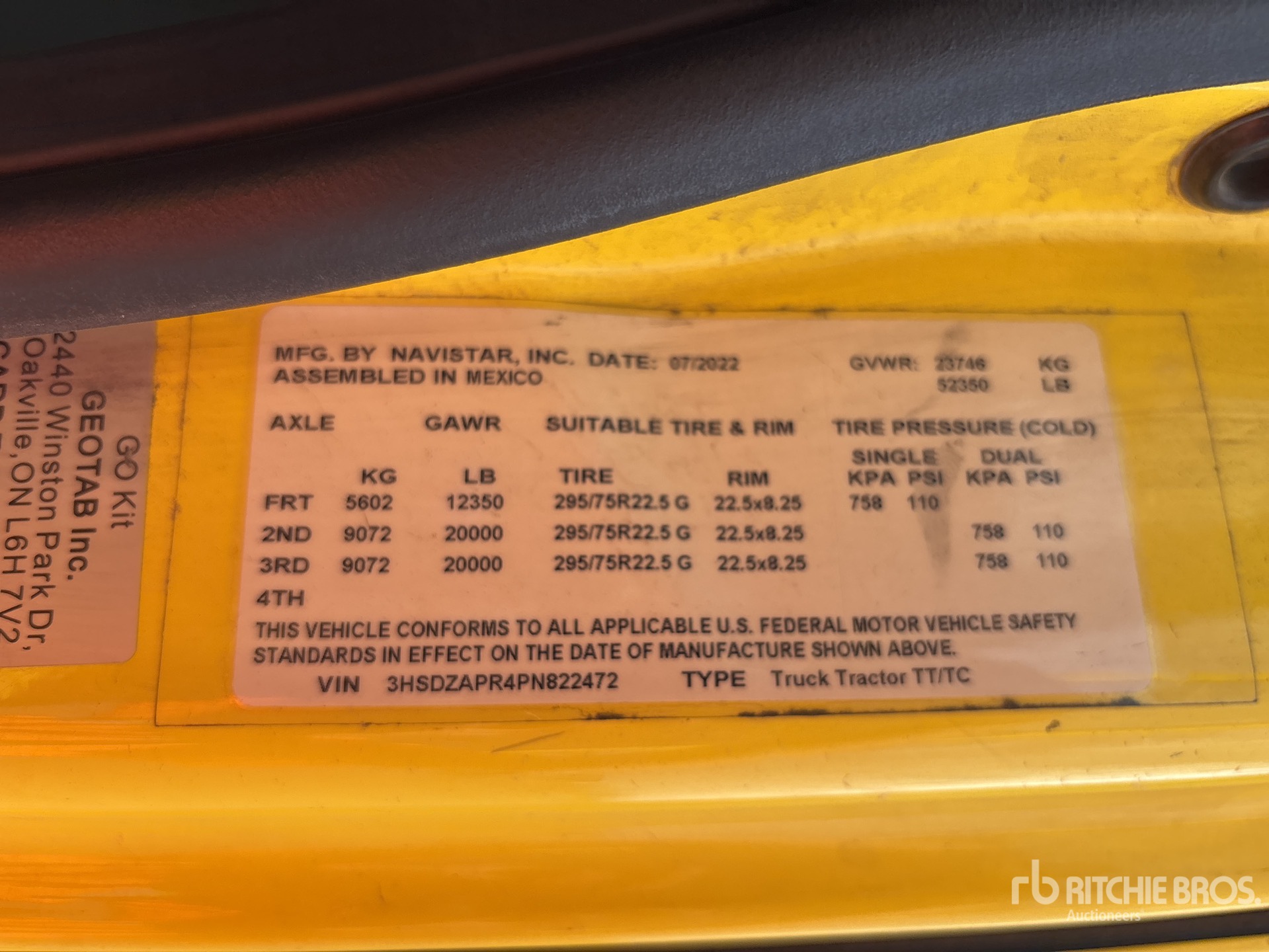 2023 International LT625