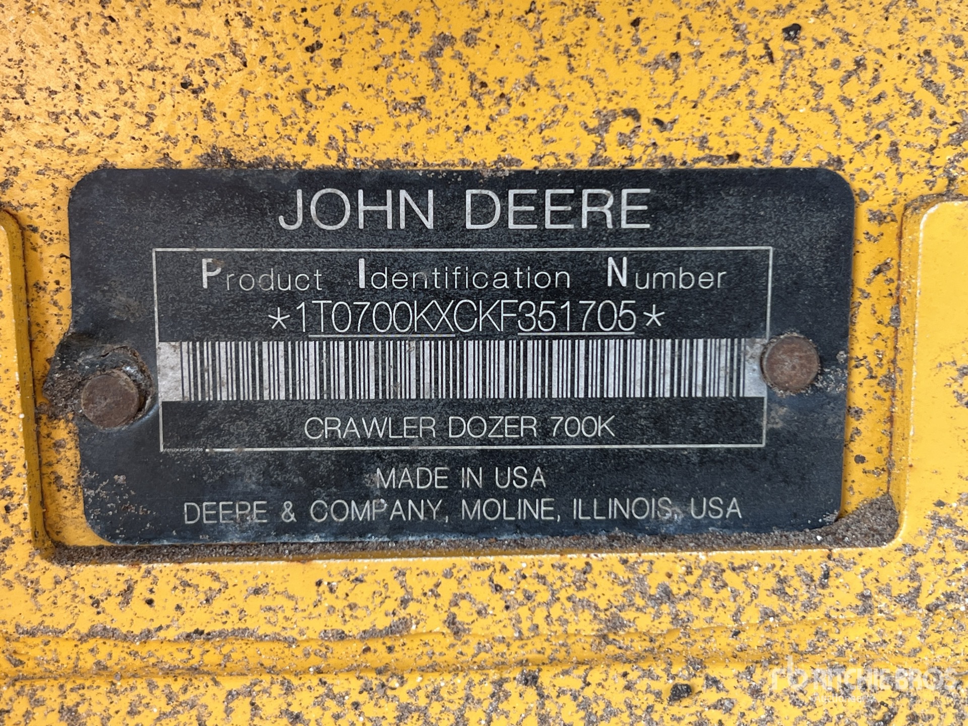 2019 John Deere 700K LGP