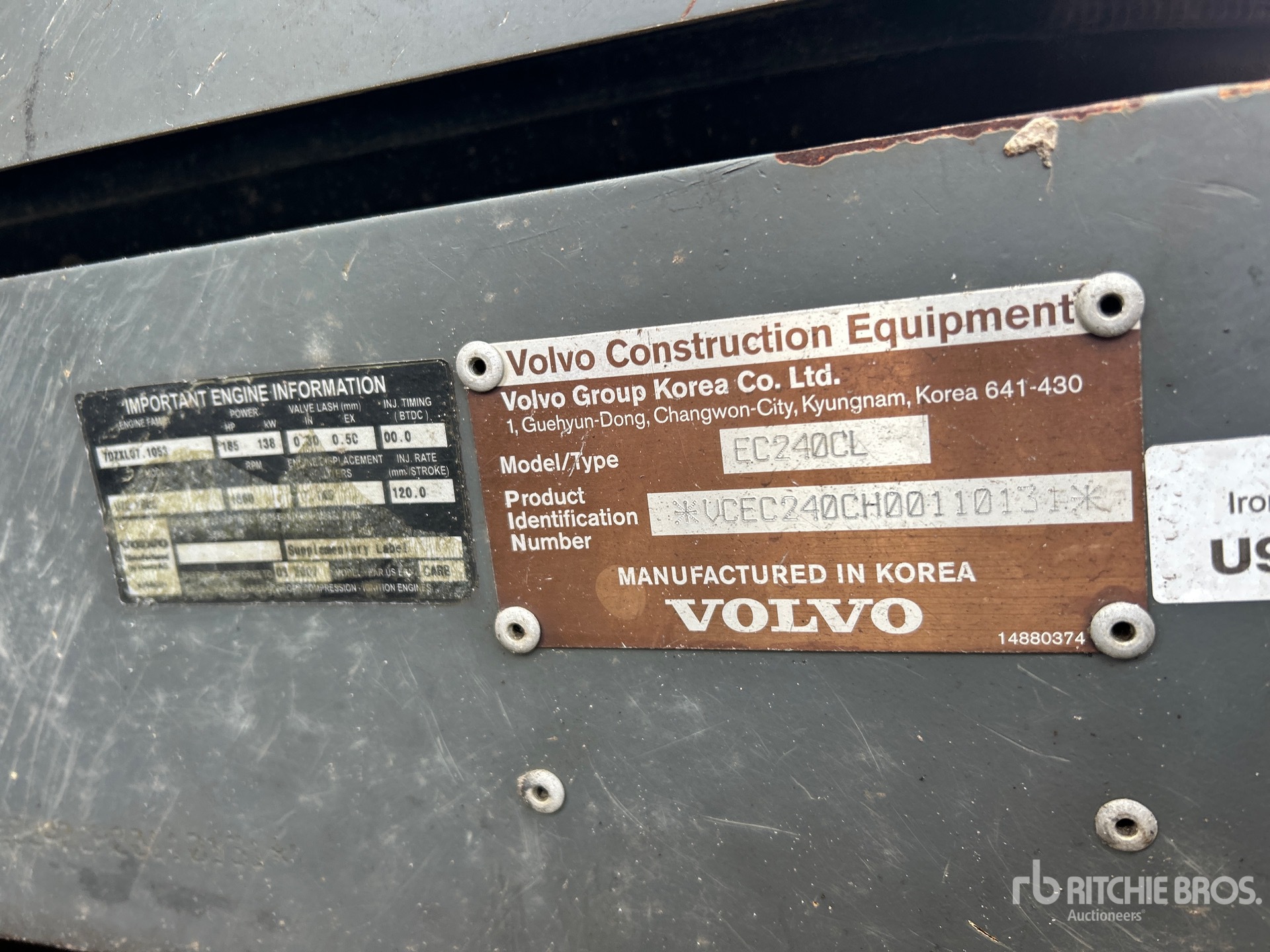 2007 Volvo EC240CL