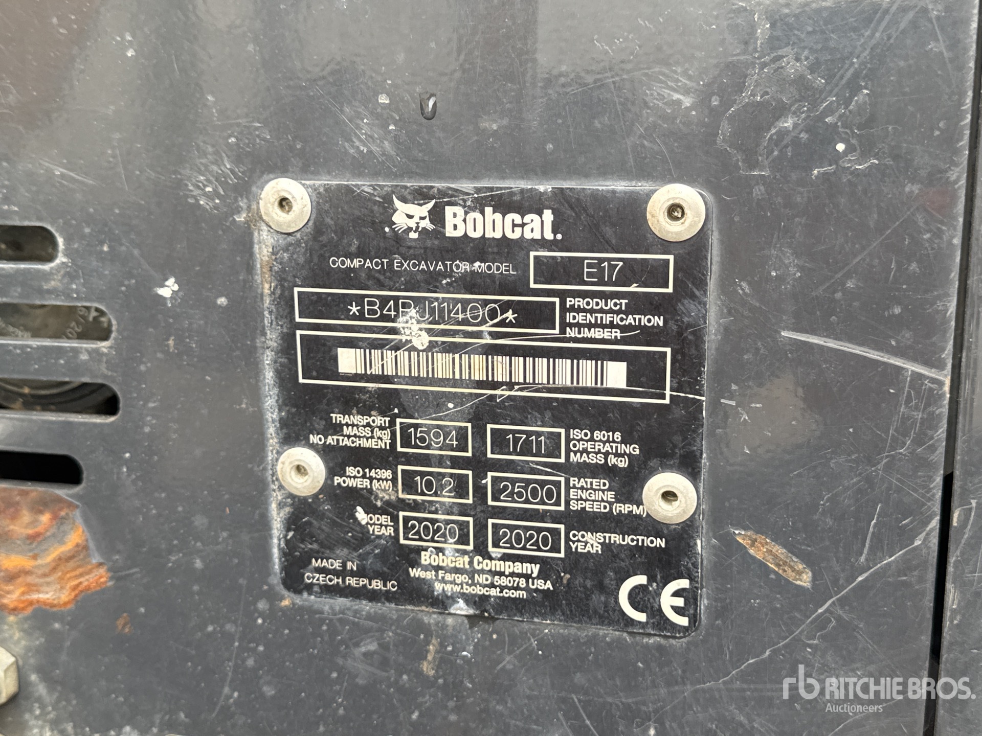 2020 Bobcat E17