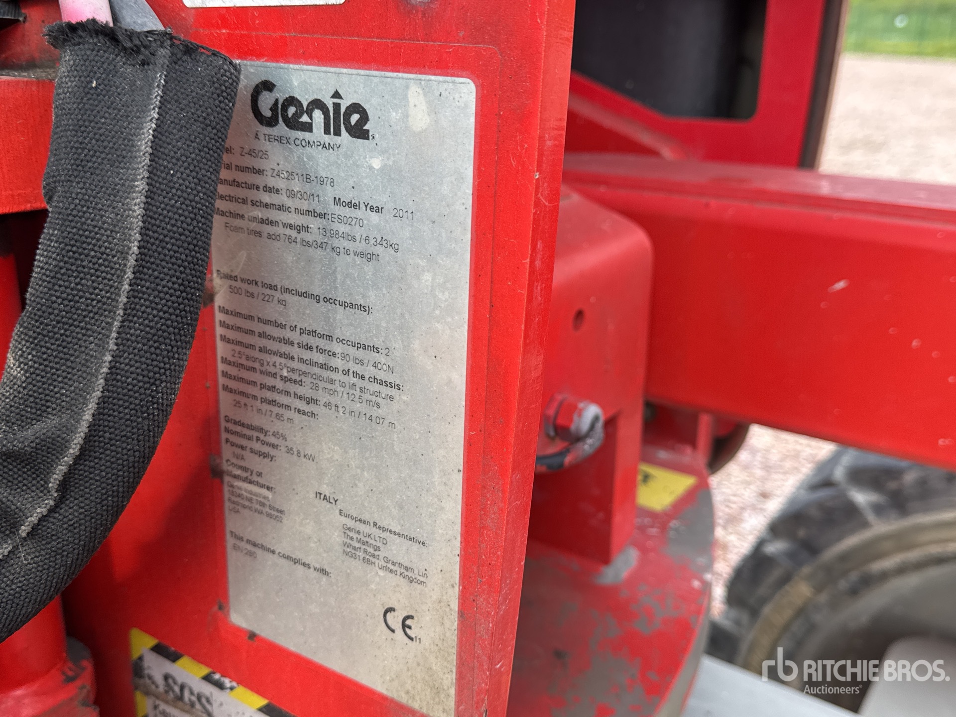 2012 Genie Z45/25