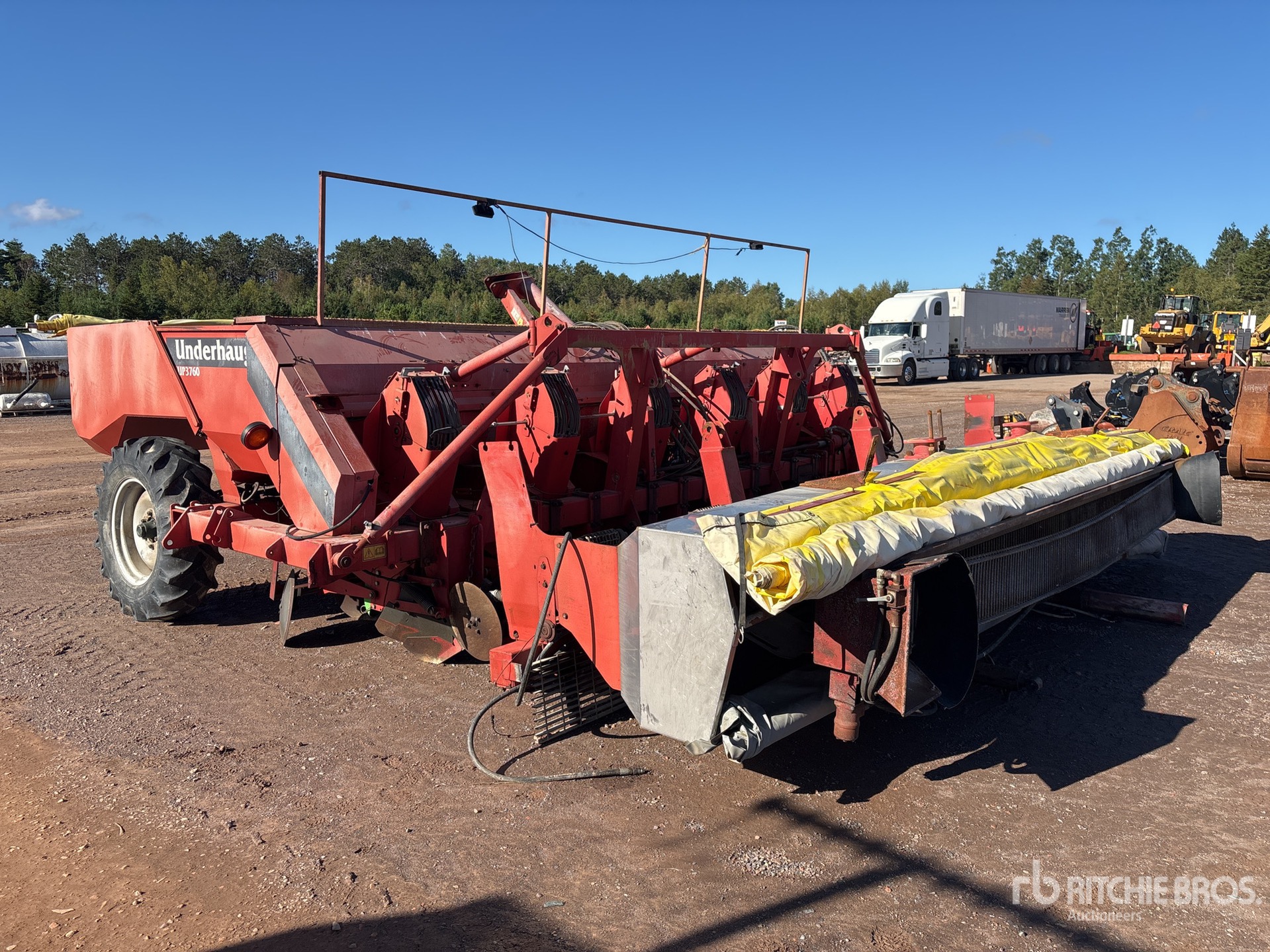 2008 Kverneland UNDERHAUG UP376