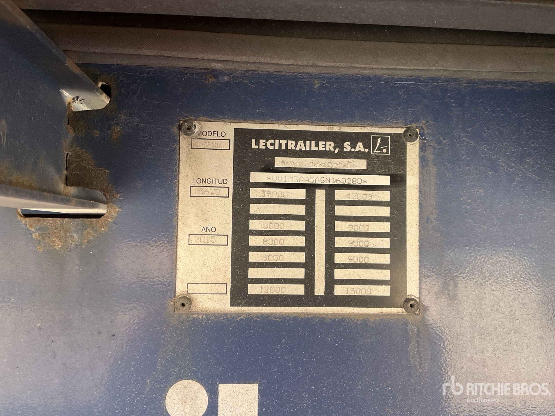 2015 Lecitrailer 3E20