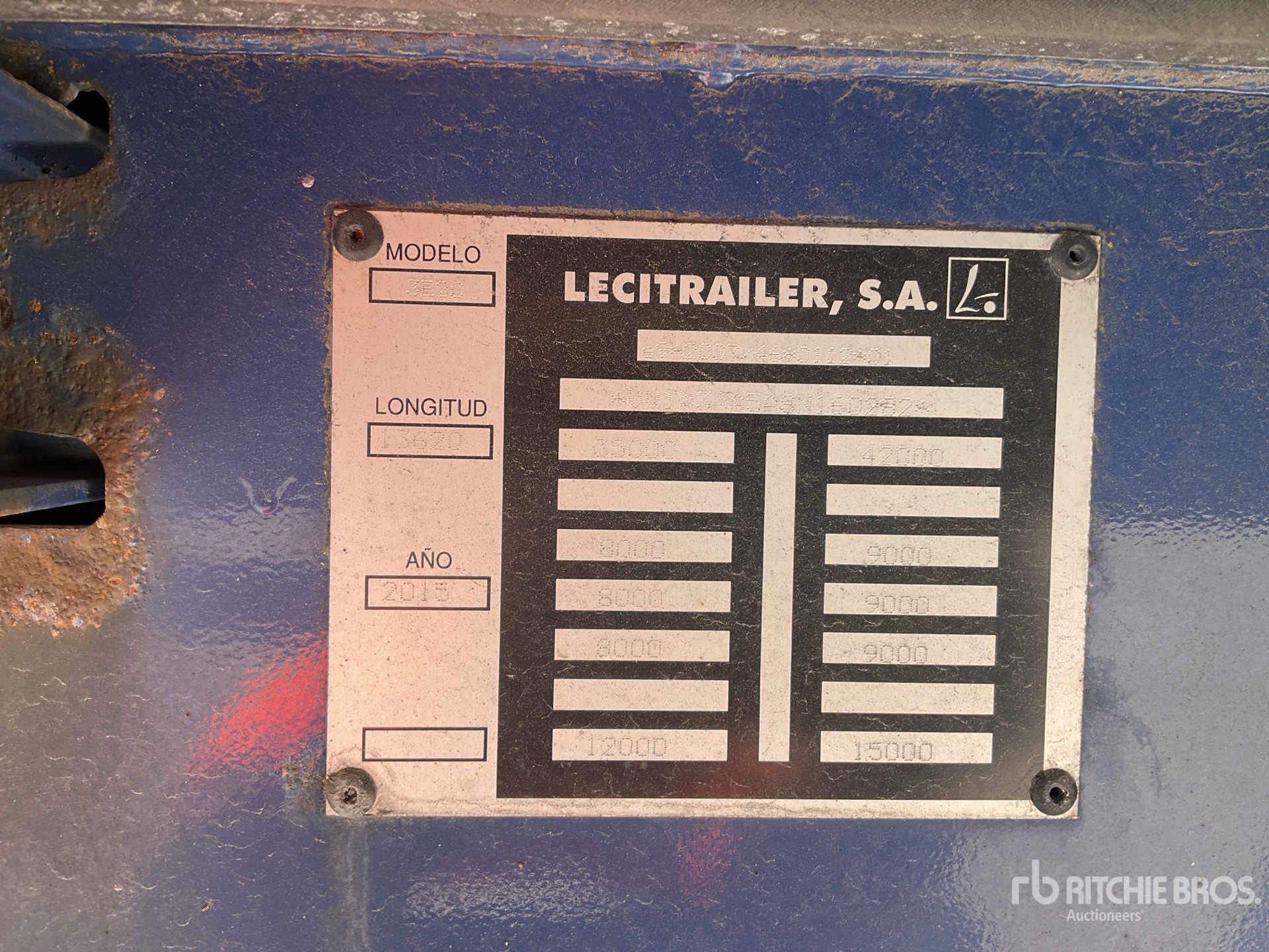 2015 Lecitrailer 3E20