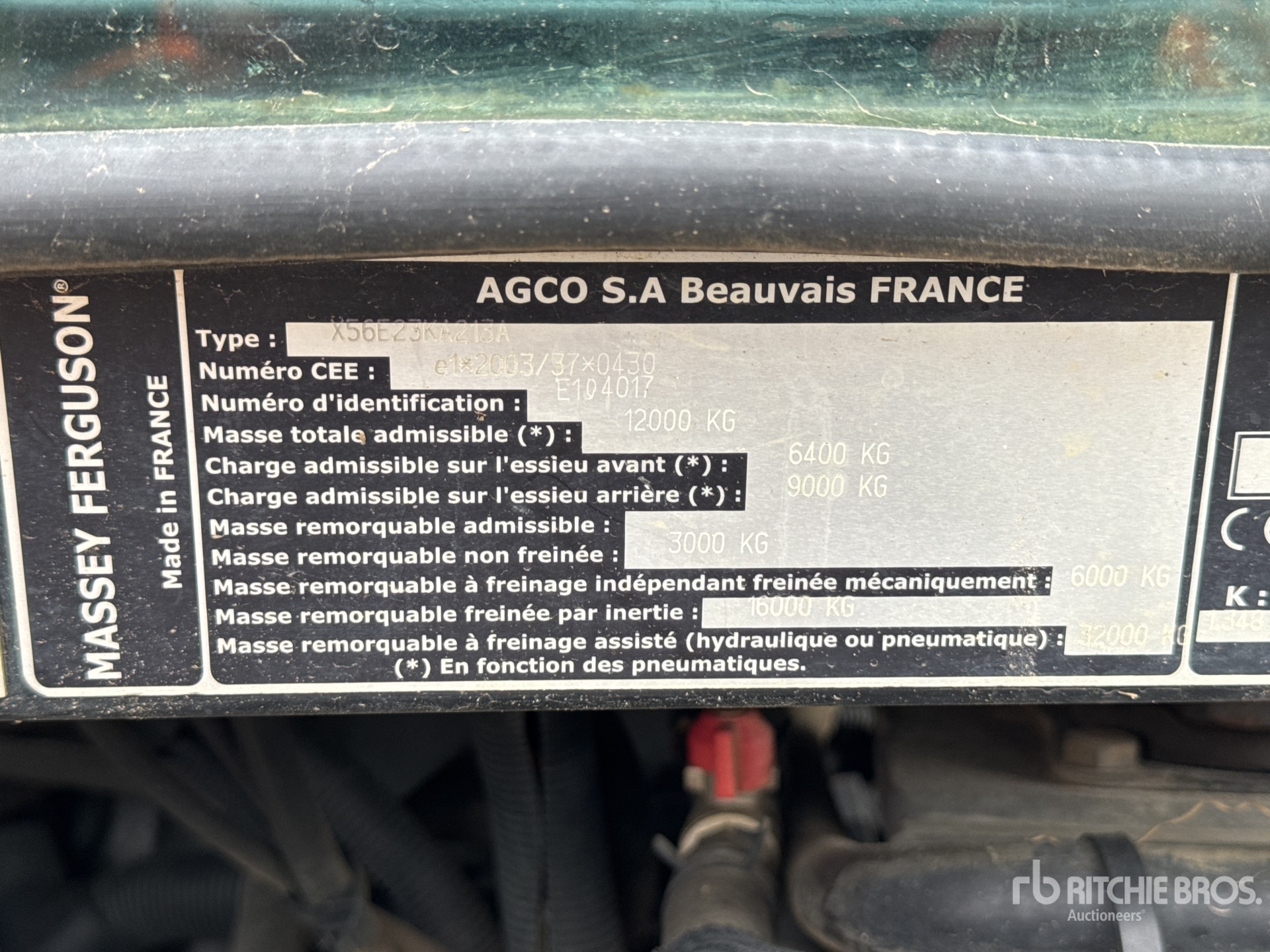 2014 Massey Ferguson 7620 DYNA6