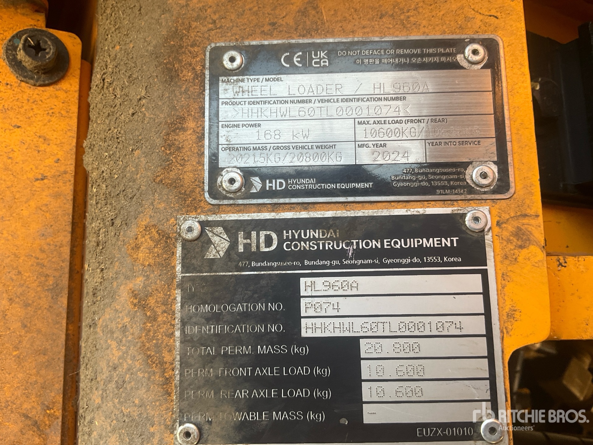 2024 Hyundai HL960A
