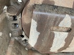 Undercarriage with Left Track Tensioner