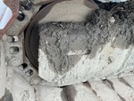 Undercarriage with Left Track Tensioner