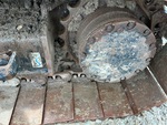 Undercarriage with Left Sprocket