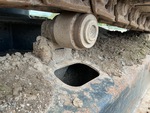 Undercarriage with Left Carrier Rollers