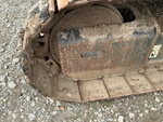 Undercarriage with Left Track Tensioner