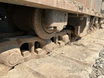 Undercarriage with Left Track Rollers