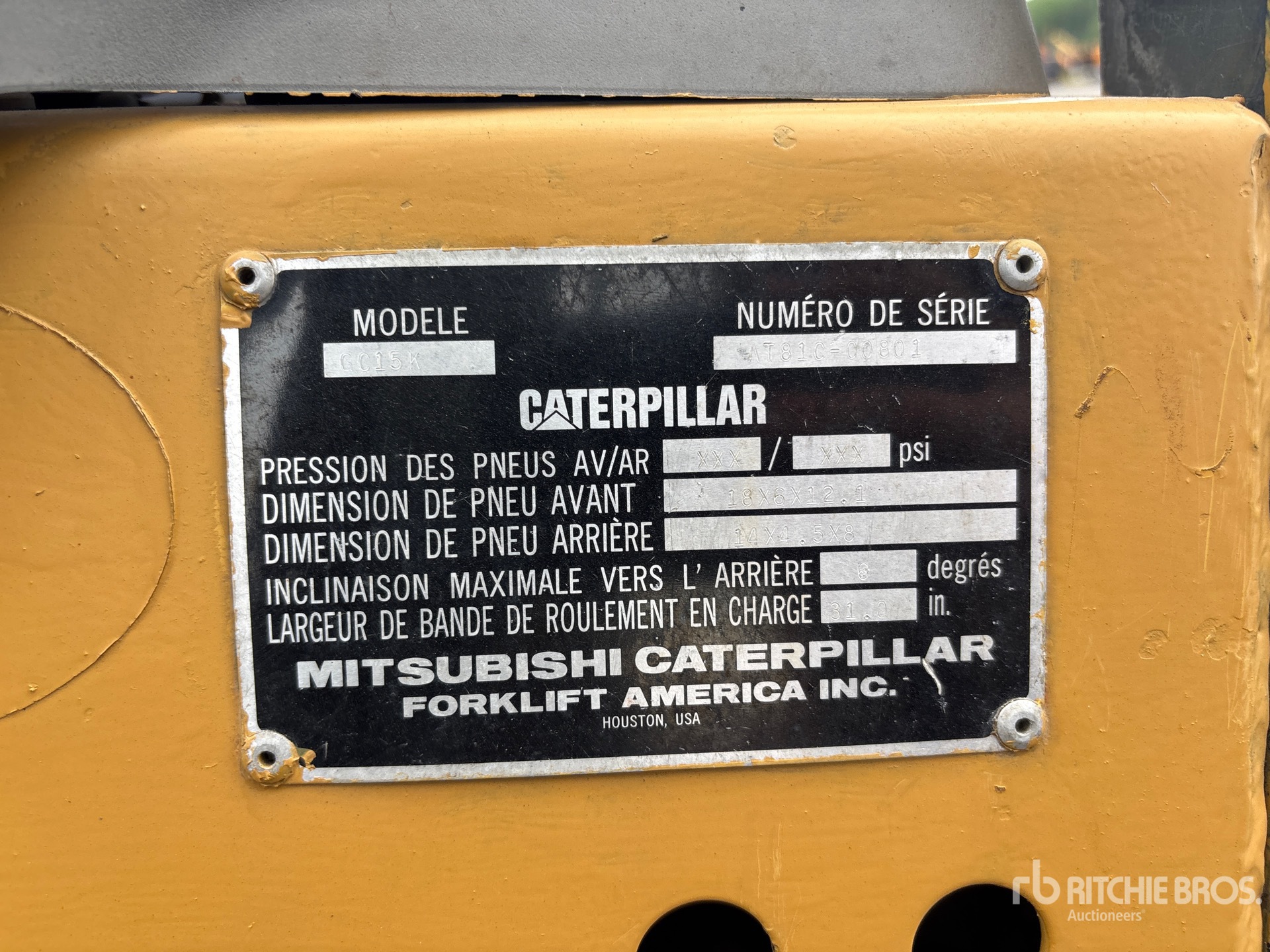 1999 Caterpillar GC15K