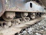 Undercarriage with Left Track Rollers