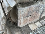 Undercarriage with Left Track Tensioner