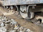 Undercarriage with Right Track Rollers