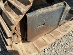 Undercarriage with Left Track Tensioner