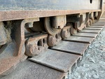 Undercarriage with Right Track Rollers