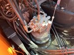 Hydraulics with Silnik obrotnicy