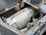 Engine with Exhaust System