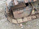 Undercarriage with Left Track Tensioner