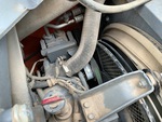 Engine with A/C Compressor