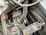 Engine with A/C Compressor