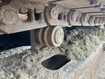 Undercarriage with Left Carrier Rollers